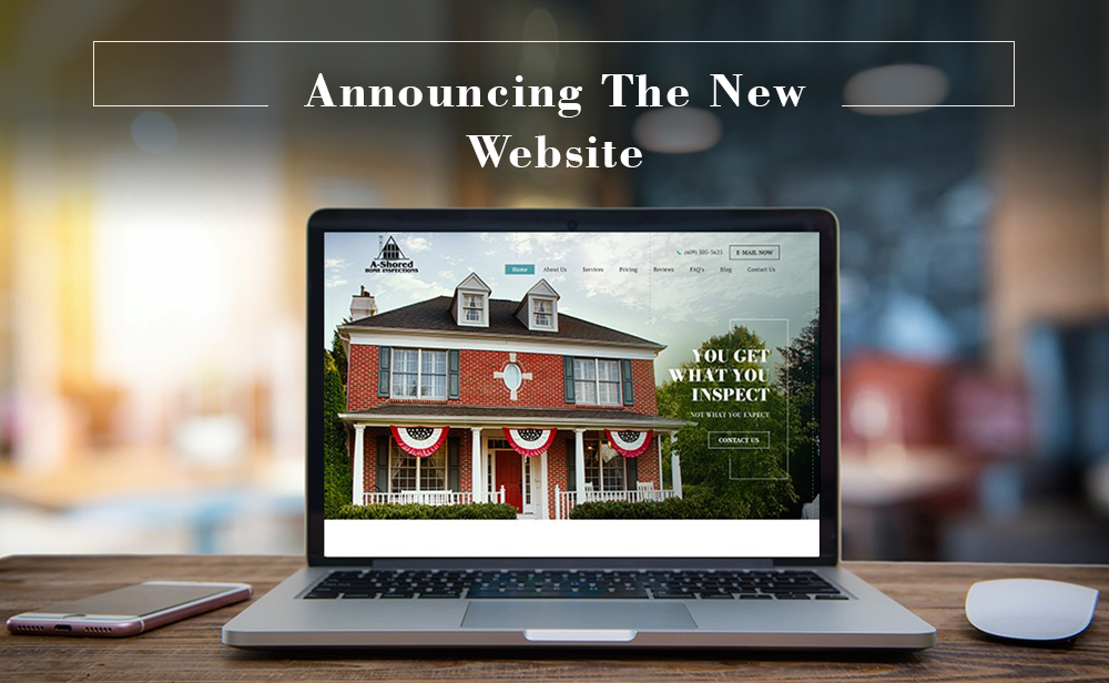 Announcing the New Website - A-Shored Home Inspections LLC