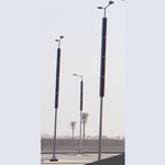 EnGo Tower Solar Street Light on Highway - Transportation Solutions and Lighting, Inc
