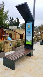 Smart Solar Bench in Universities Areas - Transportation Solutions and Lighting, Inc