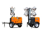 Solar Powered Metal Halide Compact Diesel Light Towers - Transportation Solutions and Lighting, Inc