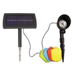 LED Accent Spotlight with Detachable Solar Panel - Residential Lighting - Transportation Solutions and Lighting, Inc