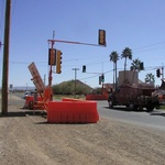 Heavy Duty - Solar Powered Portable Traffic Signals on Roads - Transportation Solutions and Lighting, Inc