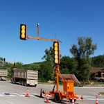 Light Duty (LD) - Solar Powered Portable Traffic Signals on Roads - Transportation Solutions and Lighting, Inc