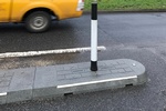 Cycle Lane Separators - Rubber Traffic Calming - Transportation Solutions and Lighting, Inc
