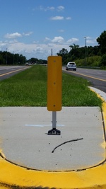 MUTCD PANEL installed near Highway - Traffic Guidance System - Transportation Solutions and Lighting, Inc