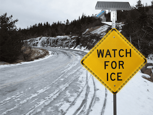 Icy Surface Warning Florida