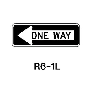 R6-1L One Way Arrow Florida