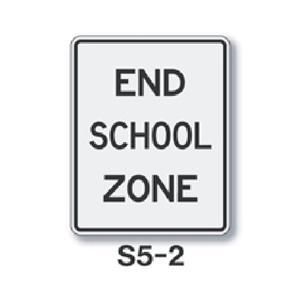 S5-2 End School Zone Florida
