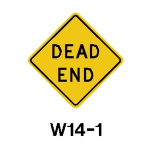 W14-1 Dead End Florida