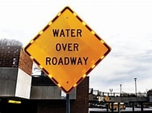 Flashing Sign High Water Warning System - Transportation Solutions and Lighting, Inc