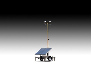 Small Solar Light Tower WLTS-SM - Transportation Solutions and Lighting, Inc