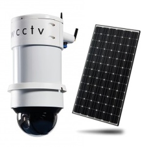 WCCTV 4G Solar Mini Dome - Rapid Deployment Surveillance System - Transportation Solutions and Lighting, Inc
