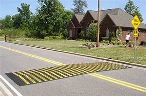 Speed Humps near Residential Areas - Traffic Calming Products - Transportation Solutions and Lighting, Inc