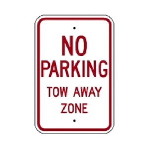 R7-20 No Parking Tow Away Zone - MUTCD SIGNS Florida - Transportation Solutions and Lighting, Inc