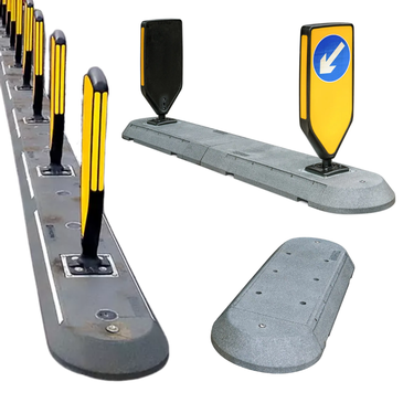 Lane Separators Supplier Throughout Florida and the Southeastern United States - Transportation Solutions and Lighting, Inc.