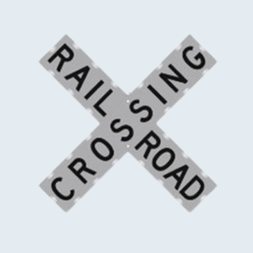 Railroad Crossing Sign - Railway Signal Equipment Company in Florida and SE United States - Transportation Solutions and Lighting, Inc.
