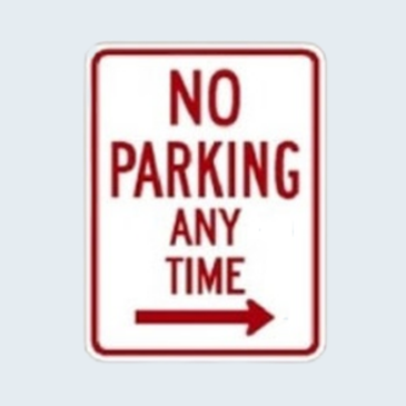 No Parking Sign - Roadway Signal Equipment Supplier throughout Florida - Transportation Solutions and Lighting, Inc.