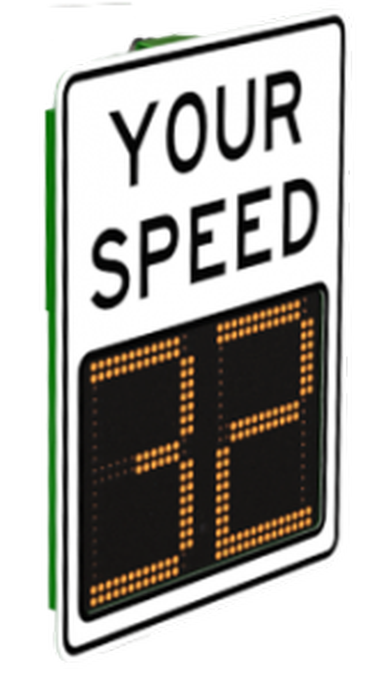 12″ Portable Radar Speed Sign - Transportation Solutions and Lighting, Inc