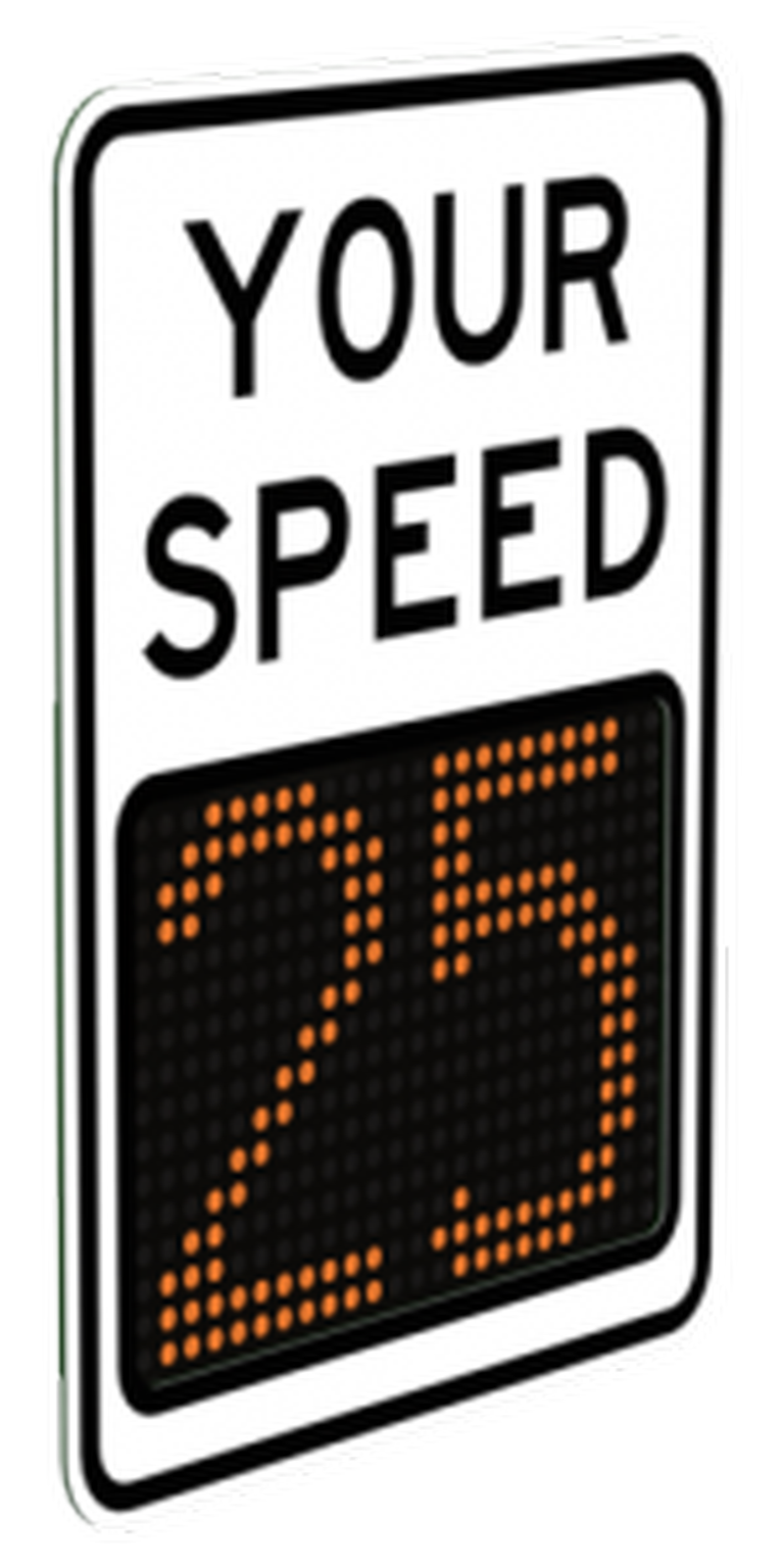 iQ900 Sign - Radar Speed Signs - Transportation Solutions and Lighting, Inc