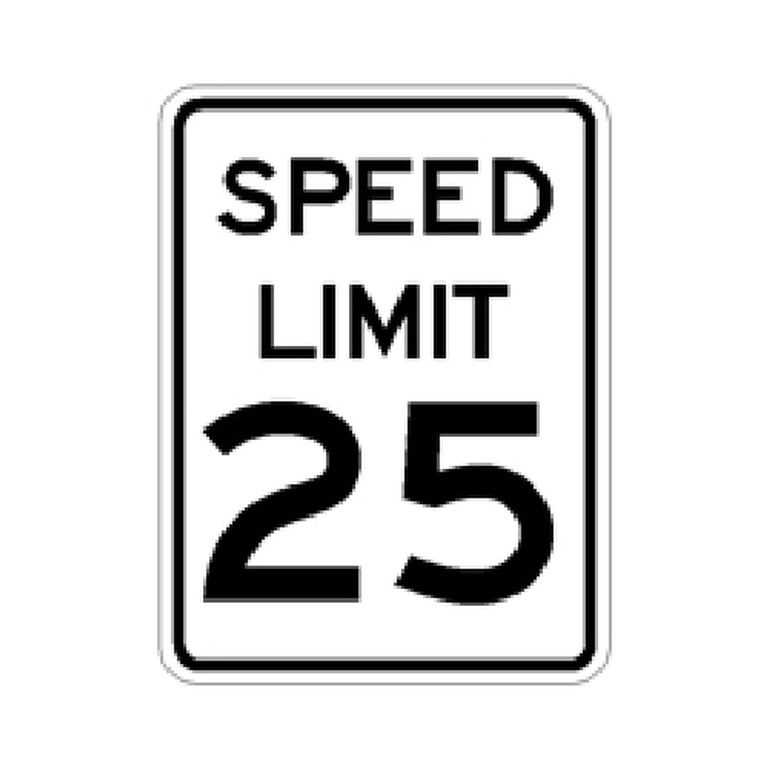 R2-1 Speed Limit - MUTCD SIGNS Florida - Transportation Solutions and Lighting, Inc