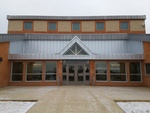 York Landing School by Residential Metal Roofing Company Manitoba - Temple Metal Roofs Ltd 