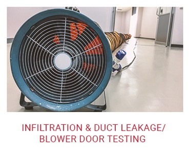 Infiltration Blower Door / Duct Leakage Testing  Yorktown Heights