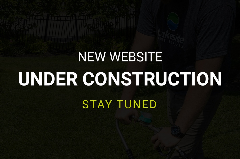 New Website Under Construction by Lakeside Tree Experts