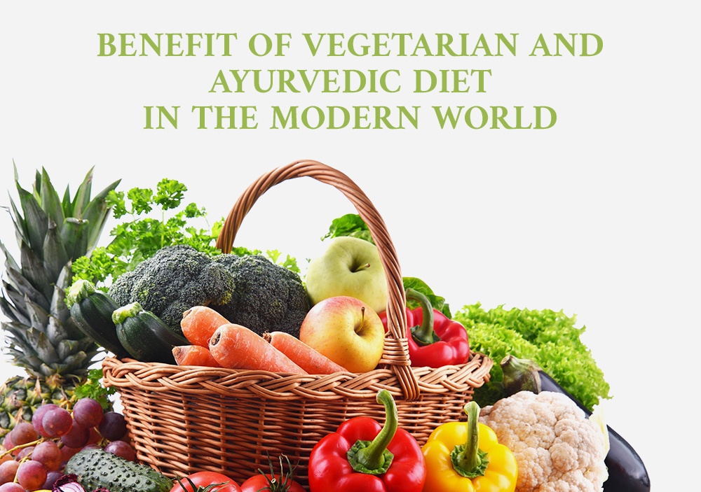 Benefit of Vegetarian and Ayurvedic Diet in the Modern World - Blog by Santhigram Wellness Kerala Ayurveda