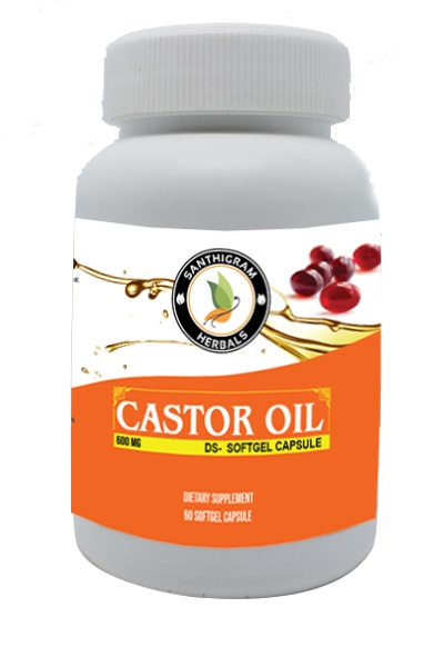 Buy Castor Oil Capsule Online in India at Santhigram Wellness Kerala Ayurveda
