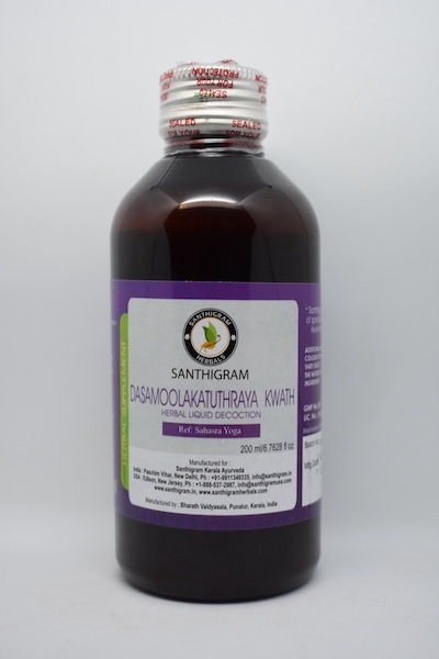 Buy Dasamoolakatuthrayam, Ayurvedic Herbal Supplements Online in India at Santhigram Wellness Kerala Ayurveda