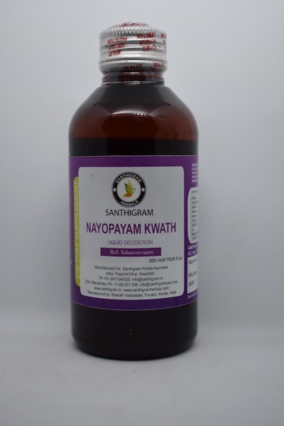 Buy Nayopayam, Herbal Supplements Online in India at Santhigram Wellness Kerala Ayurveda
