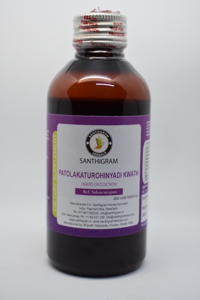 Buy Patolakaturohinyadi, Herbal Supplements Online in India at Santhigram Wellness Kerala Ayurveda