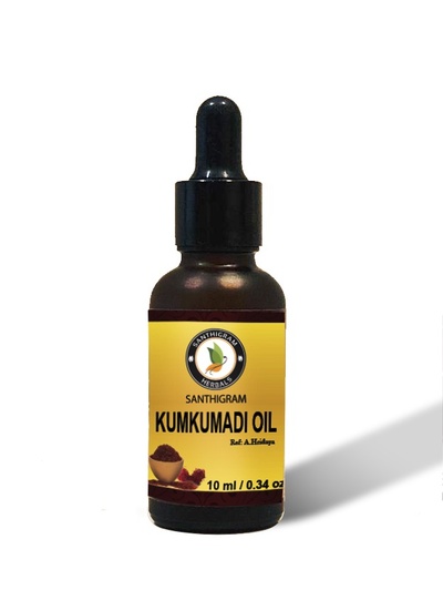 Buy Kumkumadi, Herbal Massage Oil Online in India at Santhigram Wellness Kerala Ayurveda