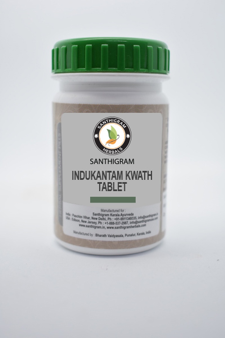Buy Indukantham Tablets, Dietary Supplement Online in India, Santhigram Wellness Kerala Ayurveda