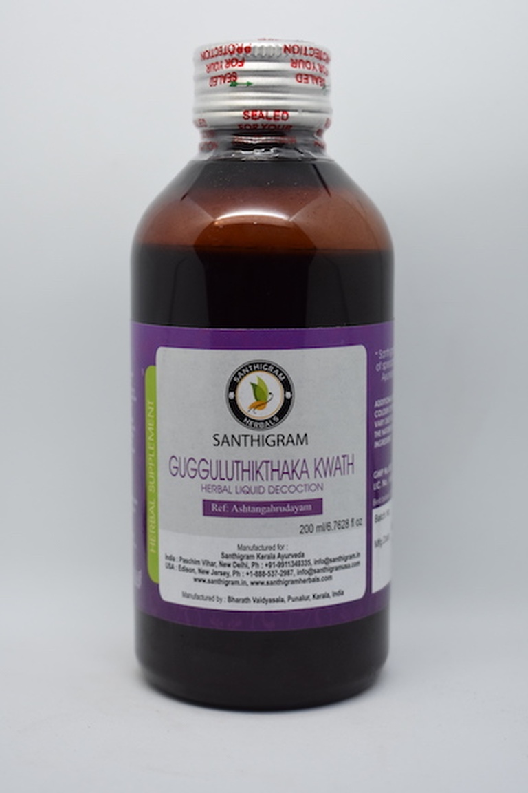 Buy Guggulutiktaka, Ayurvedic Herbal Supplements Online in India at Santhigram Wellness Kerala Ayurveda