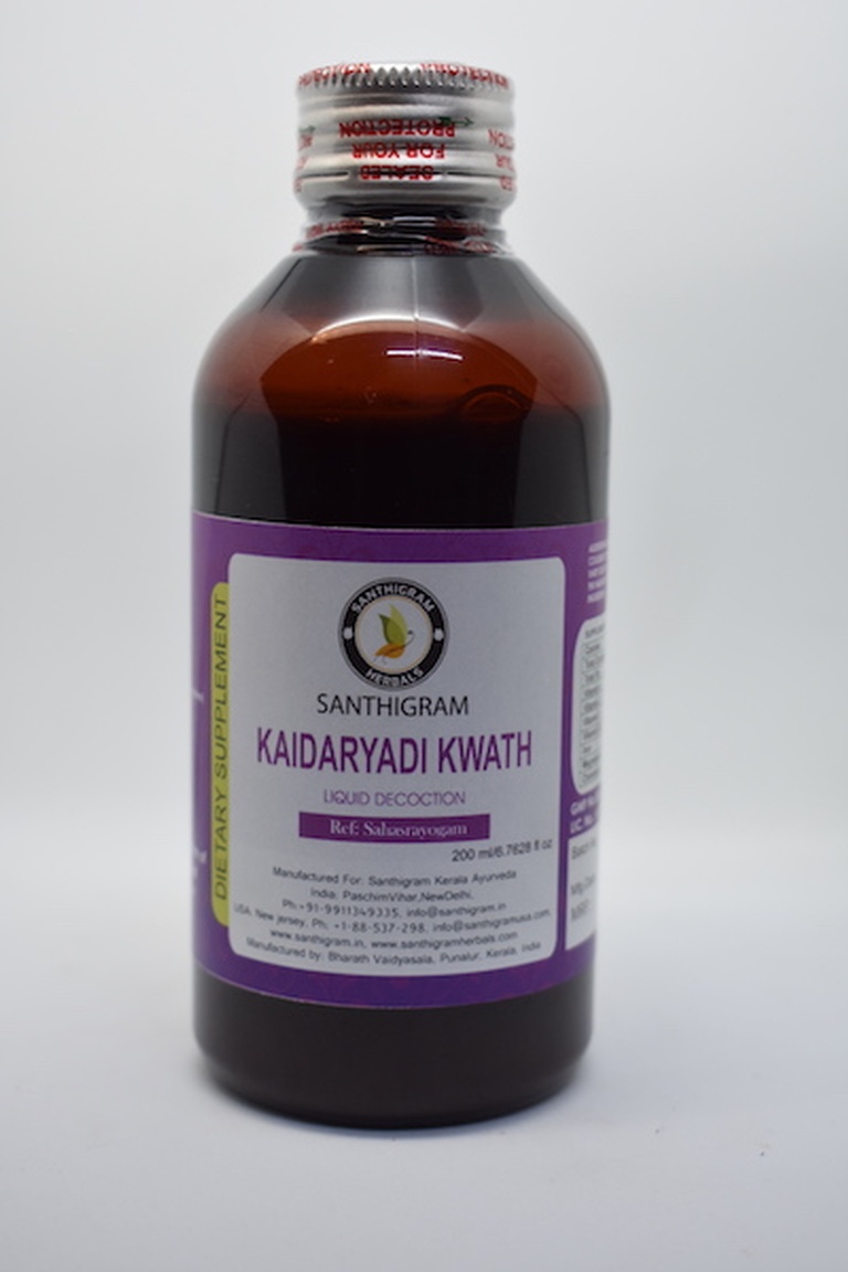 Buy Kaidaryadi, Ayurvedic Herbal Supplements Online in India at Santhigram Wellness Kerala Ayurveda