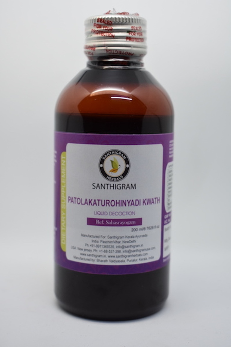 Buy Patolakaturohinyadi, Herbal Supplements Online in India at Santhigram Wellness Kerala Ayurveda