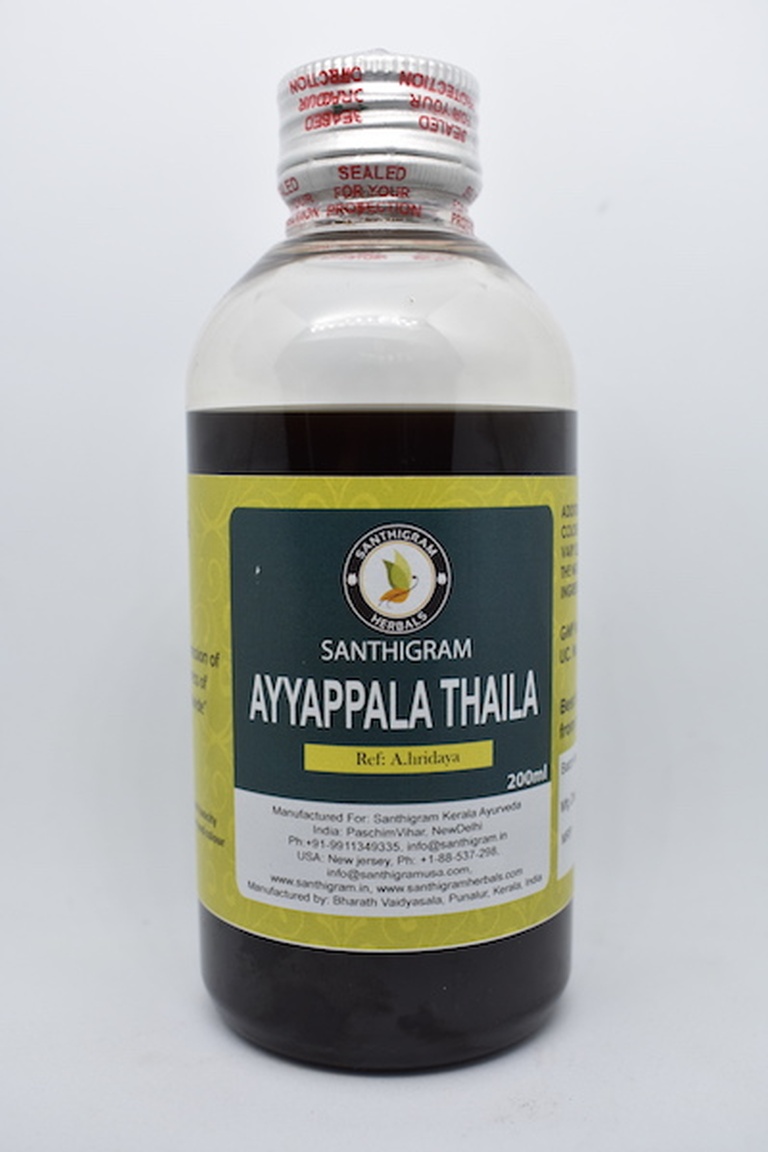 Santhigram Wellness Kerala Ayurveda - Buy Ayyappala Thailam, Herbal Massage Oil Online in India
