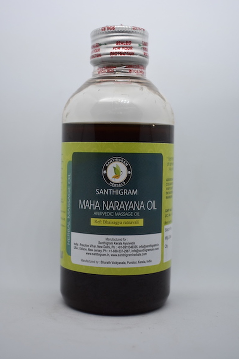 Santhigram Wellness Kerala Ayurveda - Buy Mahanarayana Thaila, Ayurvedic Herbal Massage Oil Online in India