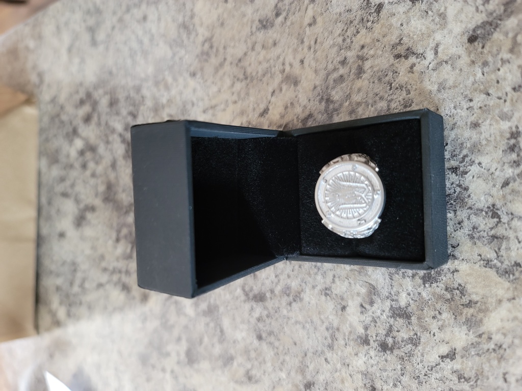 Men's Signet Ring -sterling-silver