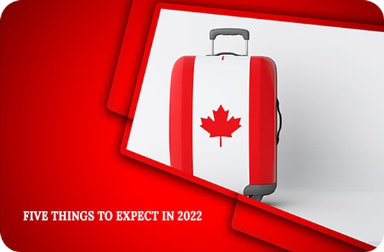 FIVE THINGS TO EXPECT IN 2022