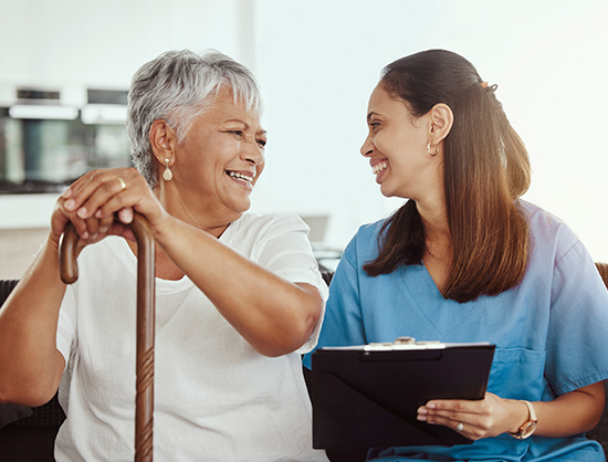 Elevate Your Loved One's Well-Being with Our In-Home Companion Care for seniors.