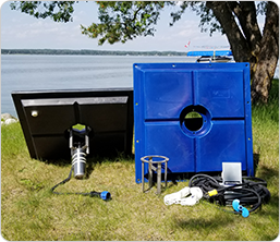 Aquacanada Floating Aerator by H2O Logics Inc. - Canada’s Lake and Pond Water Treatment, Equipment and Management Solutions Company