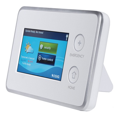 2GIG Wireless Touch Screen Keypad TS1 at Omaha Security Solutions
