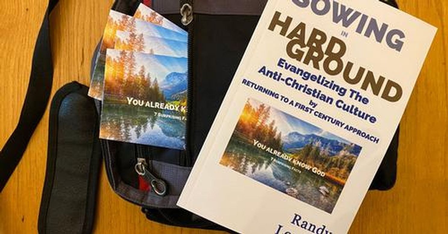 Cornerstone Thoughts, Top Selling Book Sowing in Hard Ground by Randy Loubier 