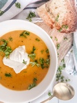 Roasted Butternut Squash And Carrot Soup