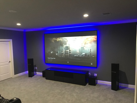 Austin Blue Screen Theater System Installation Services by AV Connect