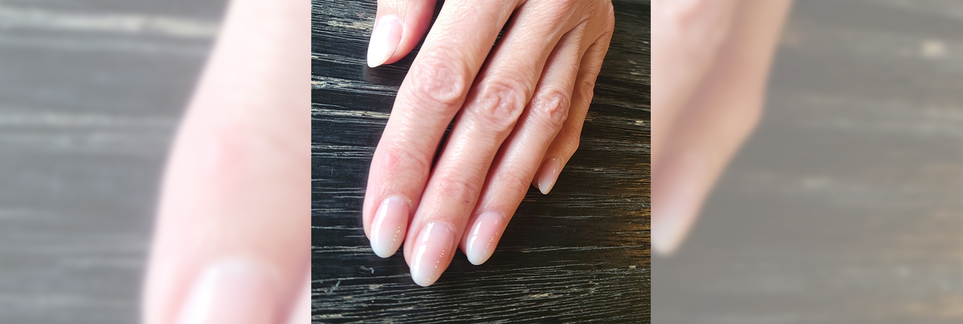 French Fade Gel Nails