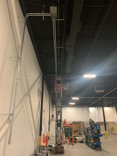 Aerial and Overhead Electrical Services done by Carmtech Electric Ltd in the Greater Toronto Area