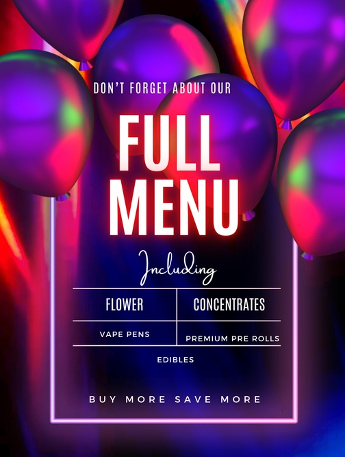 Full menu